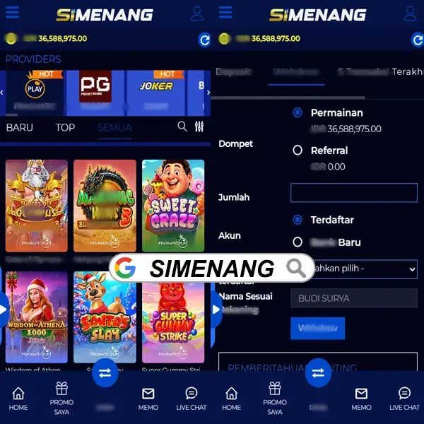 SIMENANG Mobile APK Versi 2026